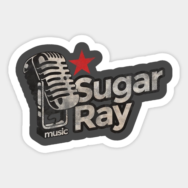 Sugar Ray Vintage Sticker by G-THE BOX